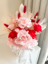 Load image into Gallery viewer, Bold Red Pink Boho Arrangement-| Dried Flowers Dubai & UAE | Luxury Gifts & Home Décor Delivery| Online Flower Delivery