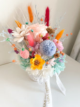 Load image into Gallery viewer, Pastel Mini Pot Arrangement-| Dried Preserved Flowers Dubai & UAE | Luxury Gifts & Home Décor Delivery| Online Flower Delivery
