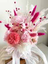 Load image into Gallery viewer, Pink Mini Pot Arrangement-| Dried Preserved Flowers Dubai & UAE | Luxury Gifts & Home Décor Delivery| Online Flower Delivery