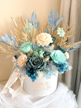 Load image into Gallery viewer, Rustic Blue Boho Arrangement LARGE-Dried and Preserved Flowers Dubai & UAE | Flower Gifts Online Delivery