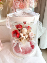 Load image into Gallery viewer, Rustic Pot Arrangement- Red| Dried Flowers Dubai & UAE | Luxury Gifts & Home Décor Delivery| Online Flower Bouquet