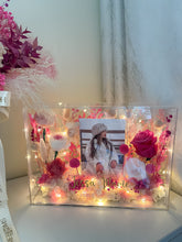 Load image into Gallery viewer, Bloom Box (Customized) - Dried Flowers with Fairy Lights
