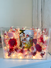 Load image into Gallery viewer, Bloom Box (Customized) - Dried Flowers with Fairy Lights
