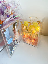 Load image into Gallery viewer, Bloom Book (Customized) - Dried Flowers with Fairy Lights
