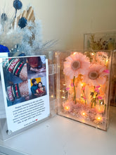 Load image into Gallery viewer, Bloom Book (Customized) - Dried Flowers with Fairy Lights
