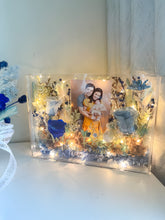 Load image into Gallery viewer, Bloom Box (Customized) - Dried Flowers with Fairy Lights
