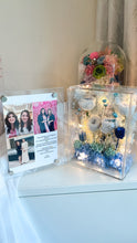 Load image into Gallery viewer, Bloom Book (Customized) - Dried Flowers with Fairy Lights
