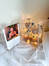 Load image into Gallery viewer, Bloom Book (Customized) - Dried Flowers with Fairy Lights
