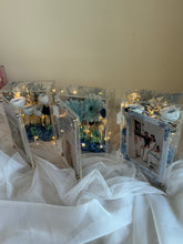 Load image into Gallery viewer, Bloom Book (Customized) - Dried Flowers with Fairy Lights | Premium Preserved Flower Arrangements | Shop Online in UAE
