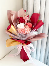 Load image into Gallery viewer, Burgundy Forever Roses Bouquet
