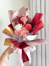 Load image into Gallery viewer, Burgundy Forever Roses Bouquet
