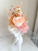 Load image into Gallery viewer, Petite Vase Arrangement- Peach| Preserved Flowers UAE | Long-Lasting Floral Arrangements &amp; Gifts
