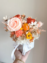 Load image into Gallery viewer, Sunrise Pot Arrangement- Orange| Dried Flowers Dubai &amp; UAE | Luxury Gifts &amp; Home Décor Delivery| Online Flower Bouquet
