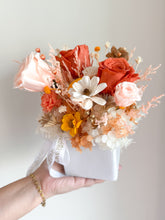 Load image into Gallery viewer, Sunrise Pot Arrangement- Orange| Dried Flowers Dubai &amp; UAE | Luxury Gifts &amp; Home Décor Delivery| Online Flower Bouquet
