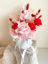 Load image into Gallery viewer, Bold Red Pink Boho Arrangement-| Dried Flowers Dubai &amp; UAE | Luxury Gifts &amp; Home Décor Delivery| Online Flower Delivery
