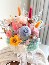 Load image into Gallery viewer, Pastel Mini Pot Arrangement-| Dried Preserved Flowers Dubai &amp; UAE | Luxury Gifts &amp; Home Décor Delivery| Online Flower Delivery
