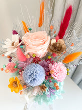 Load image into Gallery viewer, Pastel Mini Pot Arrangement-| Dried Preserved Flowers Dubai &amp; UAE | Luxury Gifts &amp; Home Décor Delivery| Online Flower Delivery
