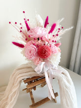 Load image into Gallery viewer, Pink Mini Pot Arrangement-| Dried Preserved Flowers Dubai &amp; UAE | Luxury Gifts &amp; Home Décor Delivery| Online Flower Delivery
