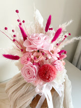 Load image into Gallery viewer, Pink Mini Pot Arrangement-| Dried Preserved Flowers Dubai &amp; UAE | Luxury Gifts &amp; Home Décor Delivery| Online Flower Delivery
