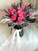 Load image into Gallery viewer, Rockstar Pink Vase Bouquet- Dried Flowers Gift
