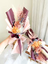 Load image into Gallery viewer, Petite Floral Bouquet - Fiery Dusty Brown
