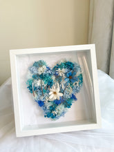 Load image into Gallery viewer, Infinity Floral Heart Frame - Peace
